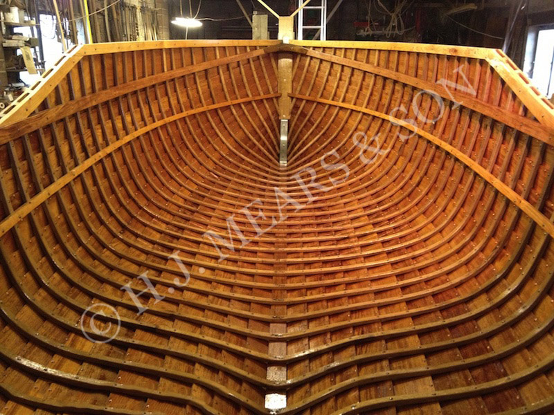 wooden boatbuilding - h.j. mears & son boat builders